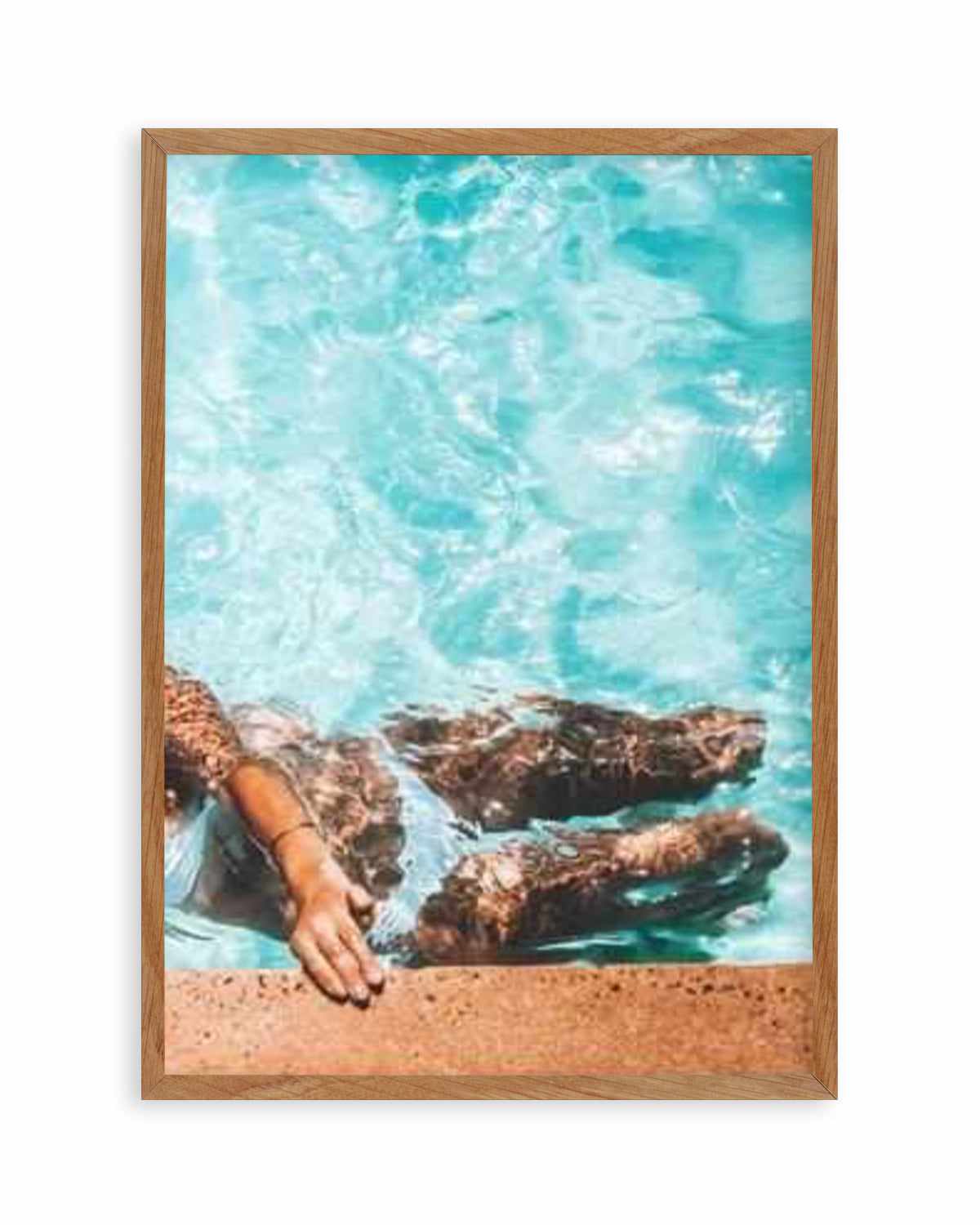 Poolside Bliss II Art Print