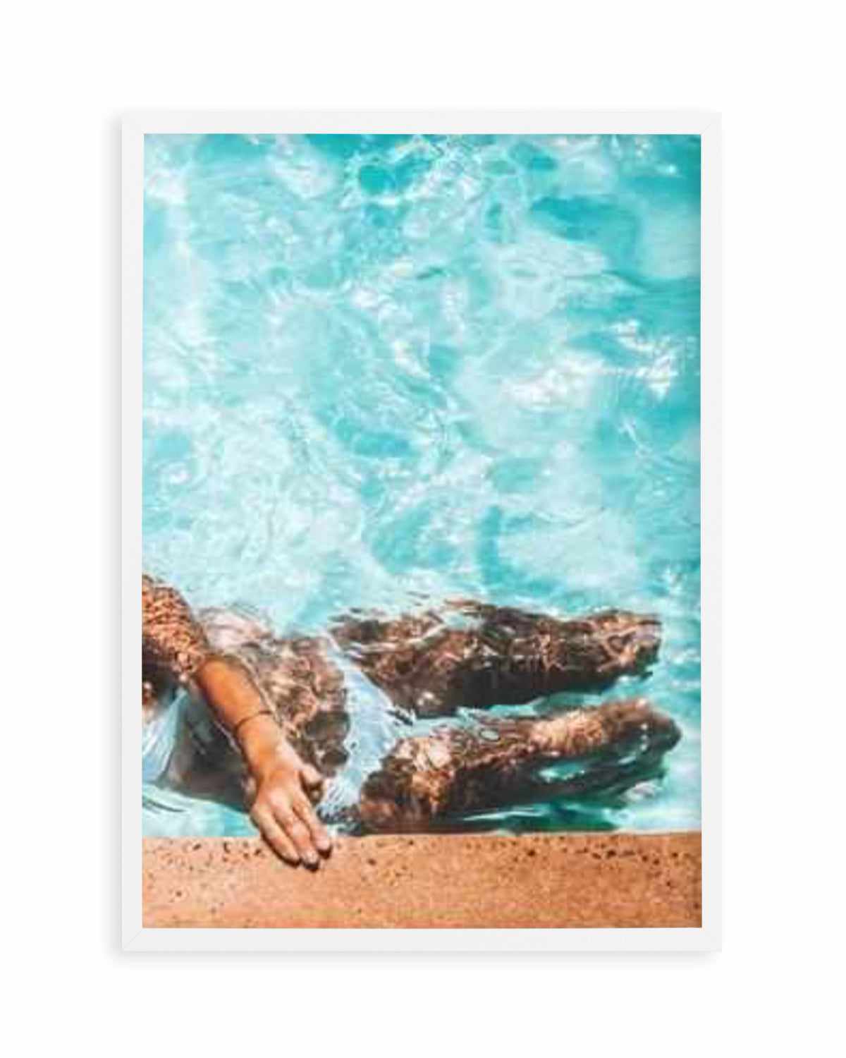 Poolside Bliss II Art Print