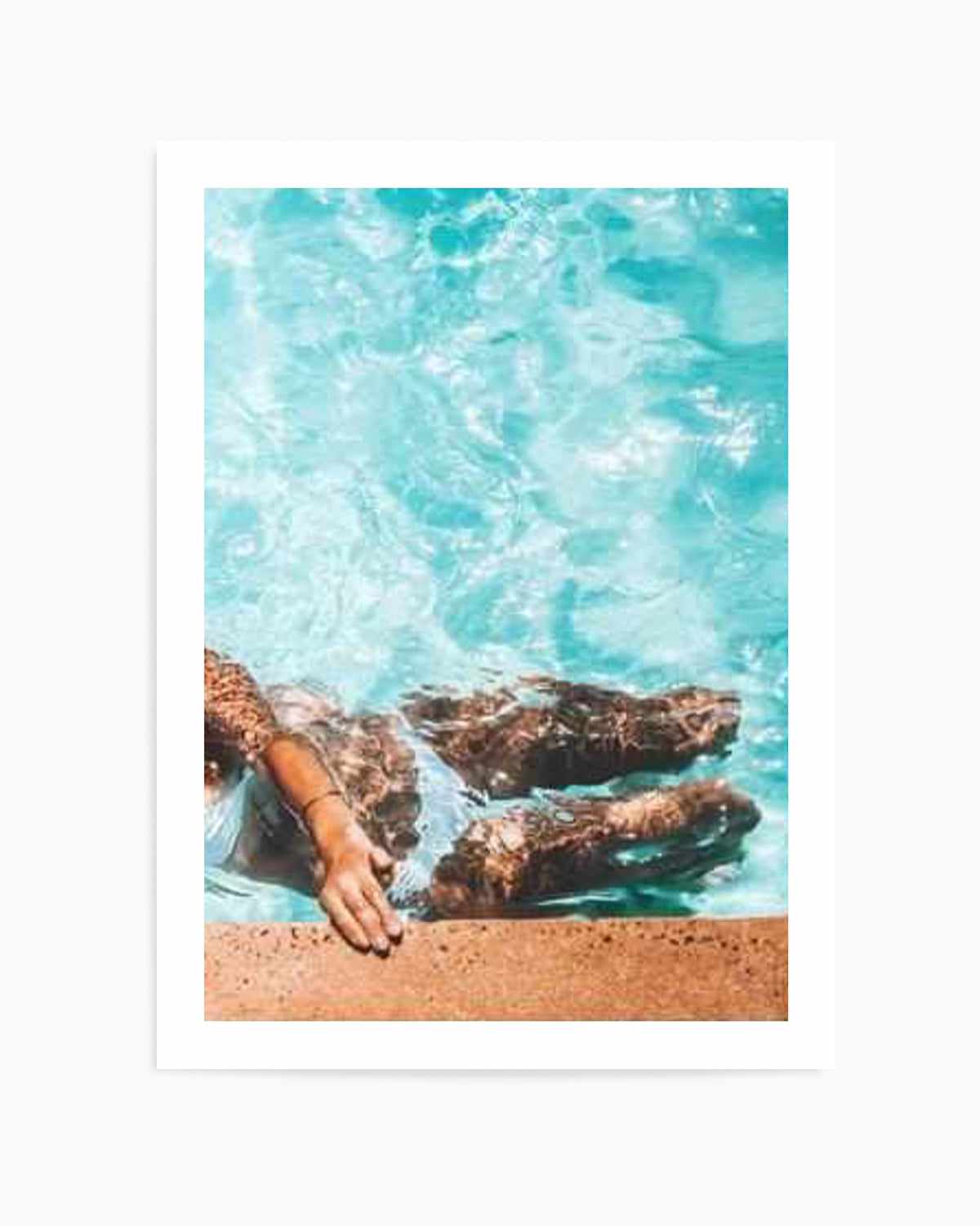 Poolside Bliss II Art Print