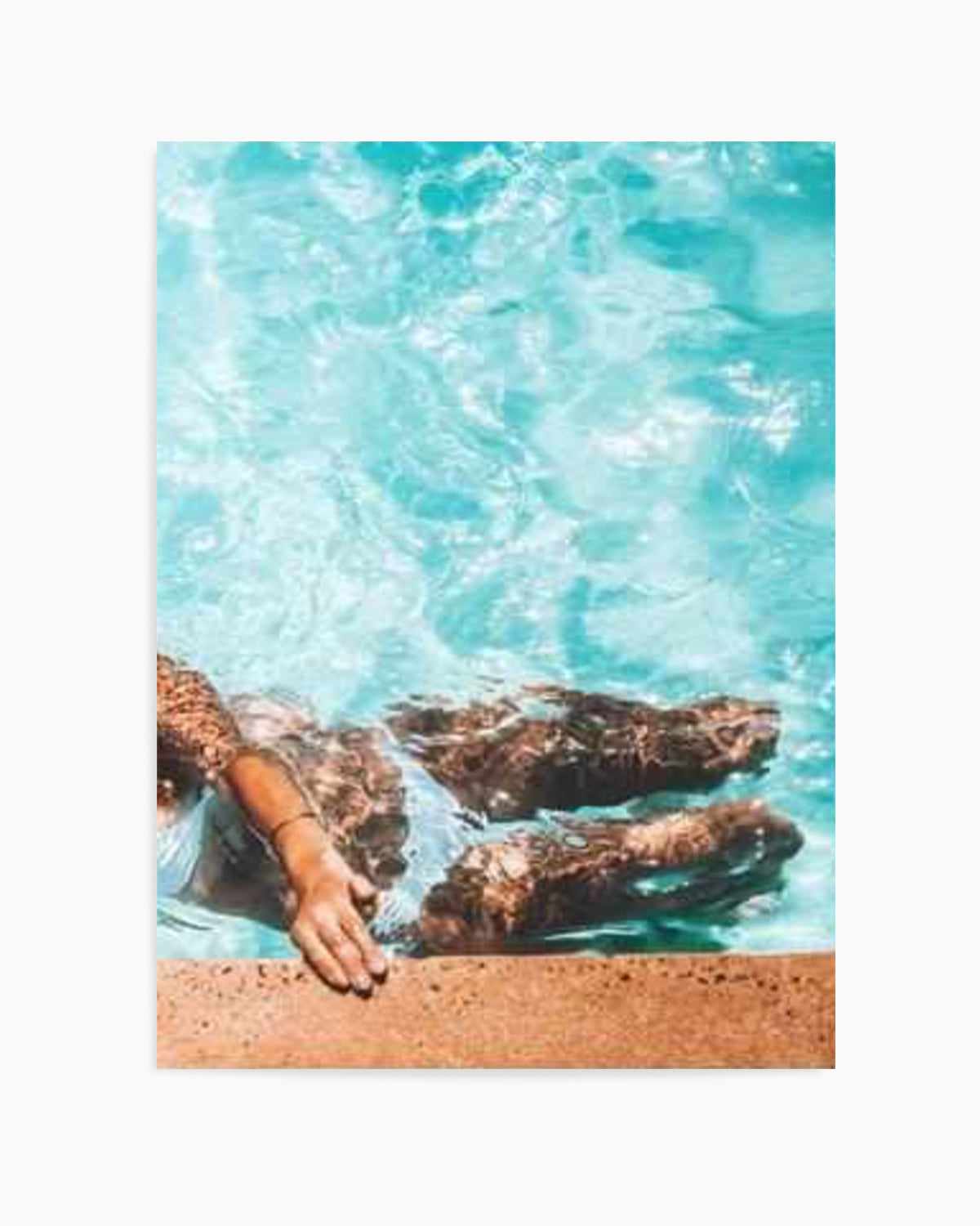 Poolside Bliss II Art Print