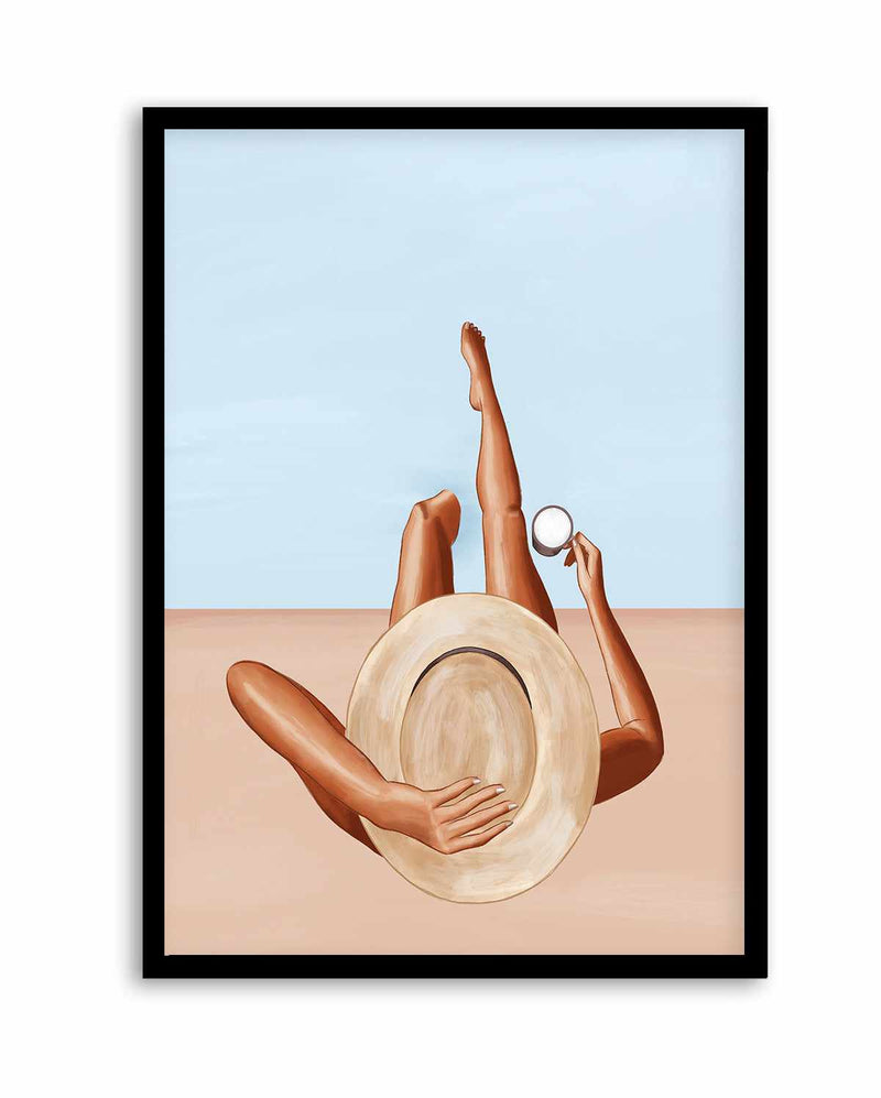 Poolside Girl By Ivy Green Illustrations | Art Print