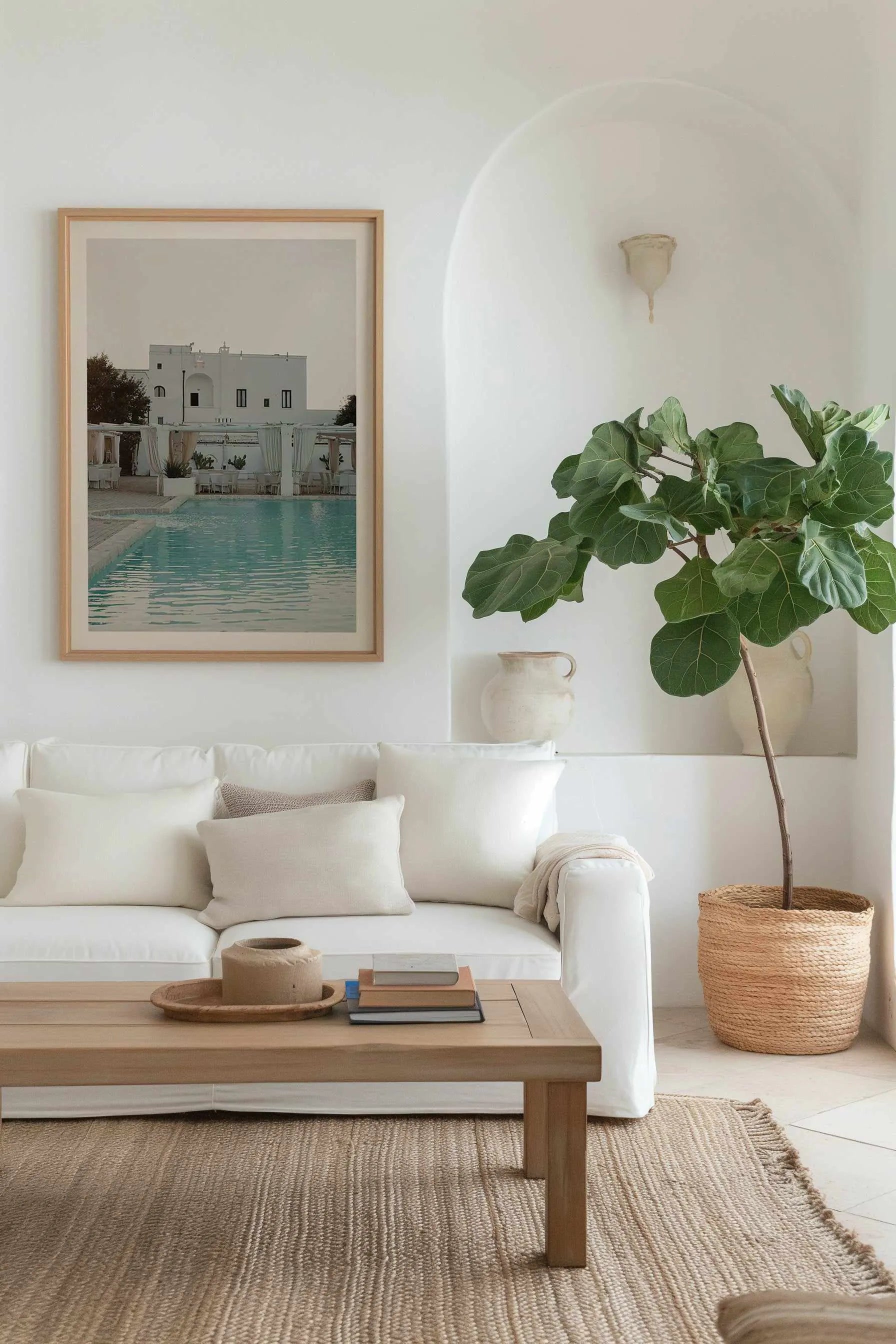 Poolside by Renee Rae Art Print from Olive et Oriel where you can shop wallpaper and artworks online