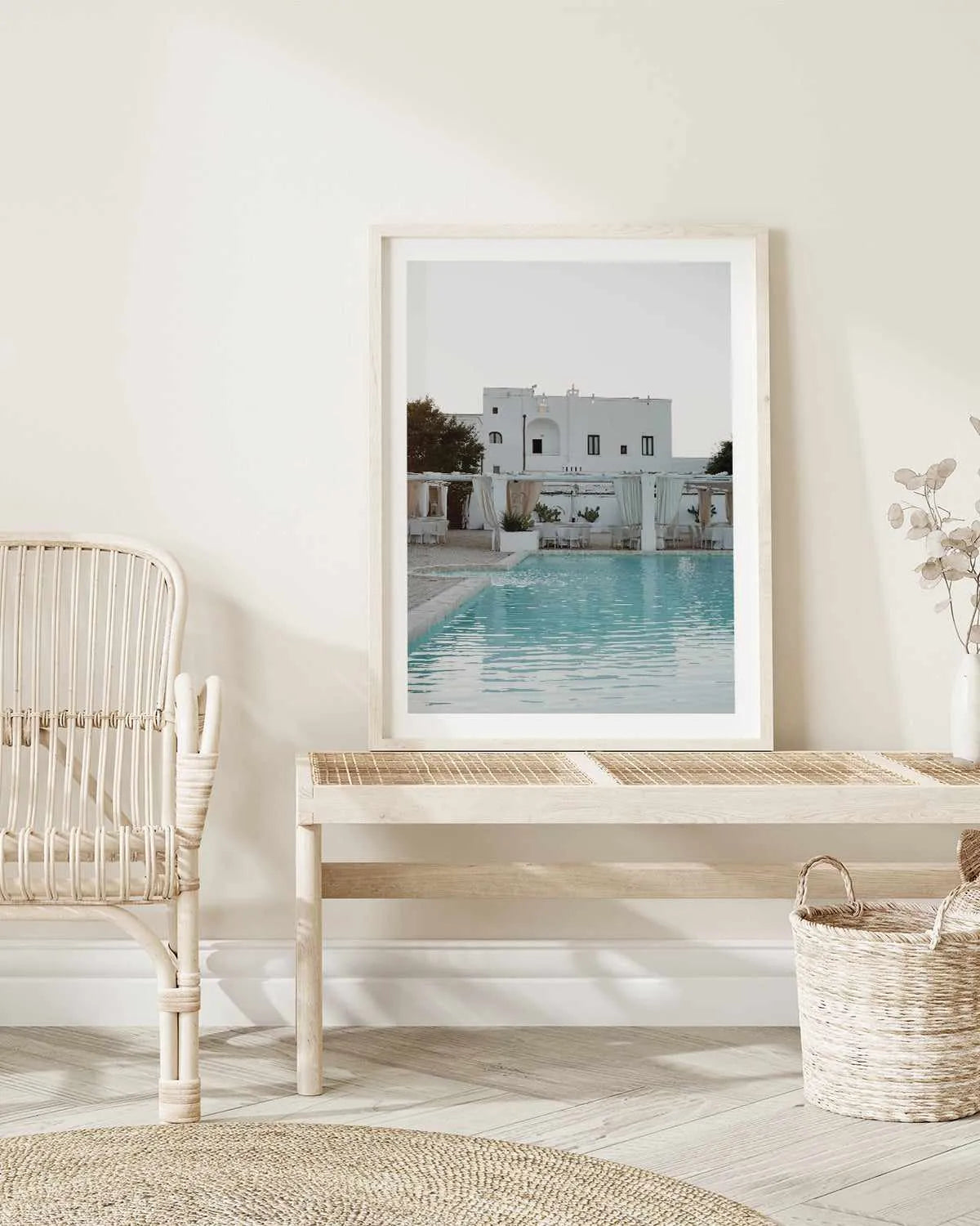 Poolside by Renee Rae Art Print from Olive et Oriel where you can shop wallpaper and artworks online