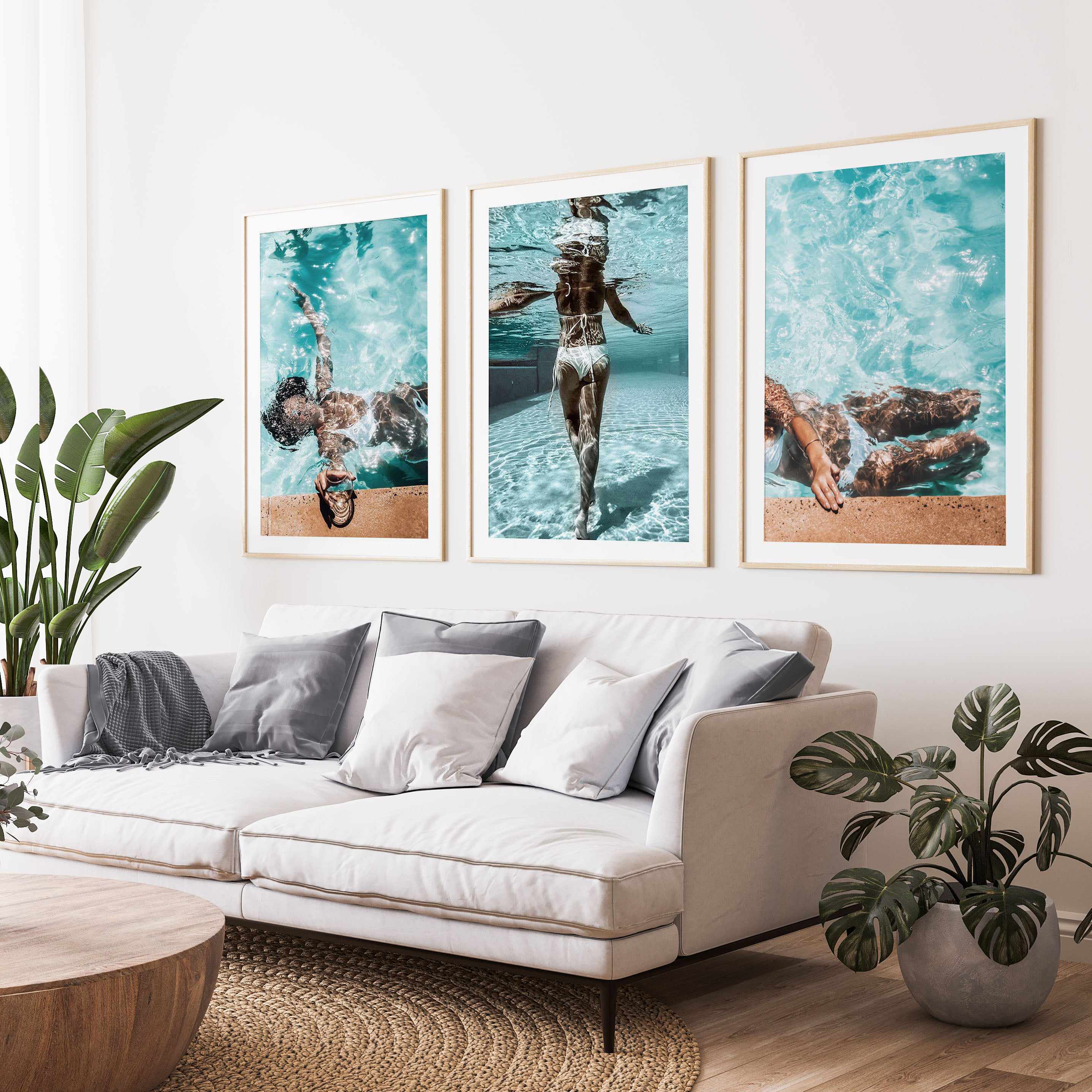 Swim Art Print