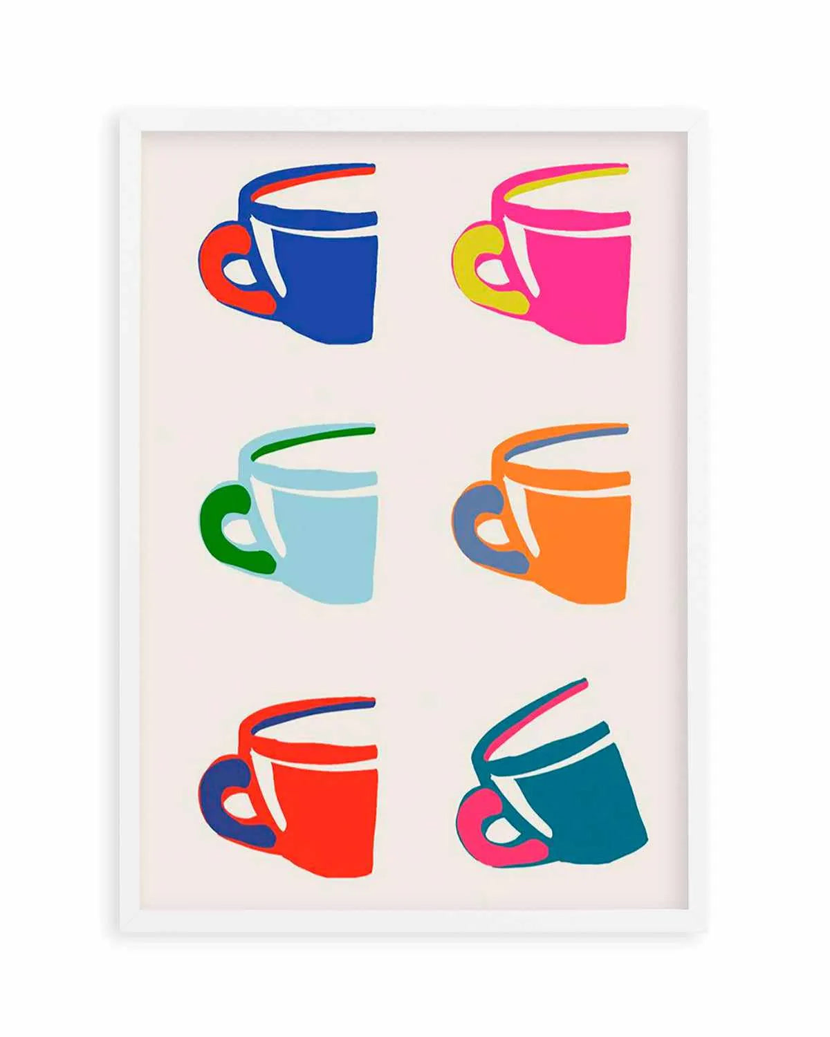 Pop Coffee II Art Print from Olive et Oriel where you can shop wallpaper and artworks online