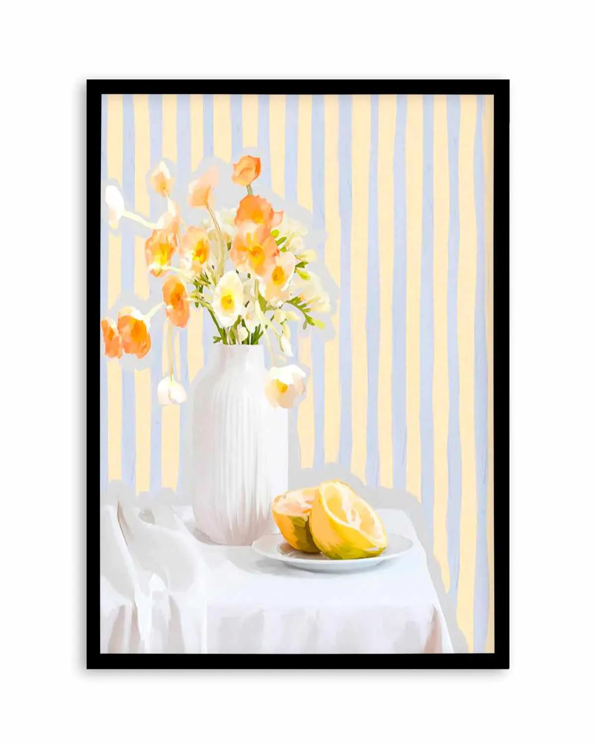 Poppies Art Print from Olive et Oriel where you can shop wallpaper and artworks online