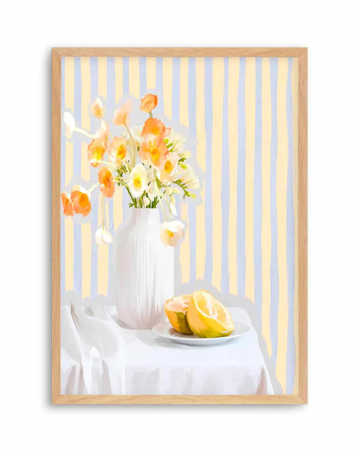 Poppies Art Print from Olive et Oriel where you can shop wallpaper and artworks online