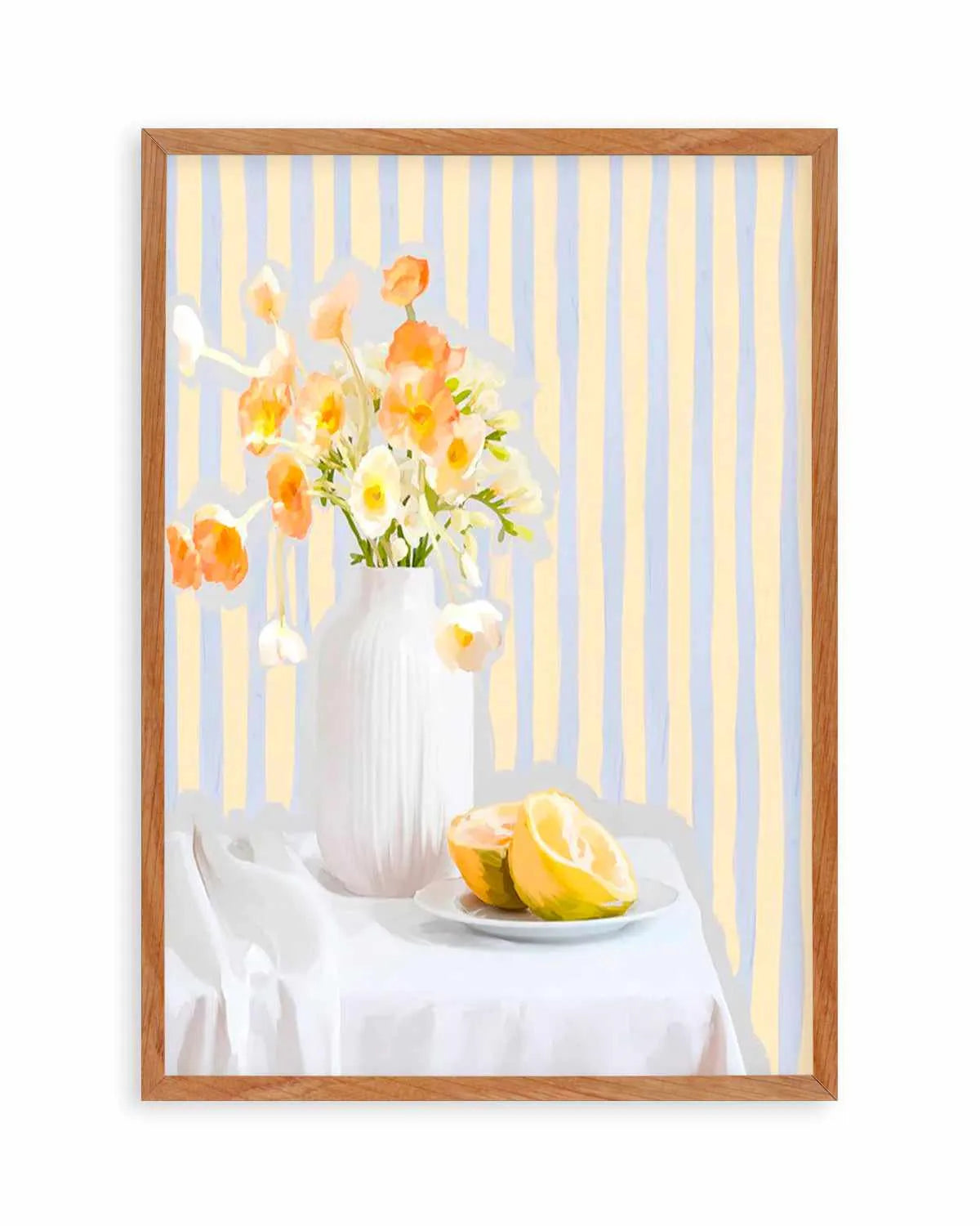 Poppies Art Print from Olive et Oriel where you can shop wallpaper and artworks online