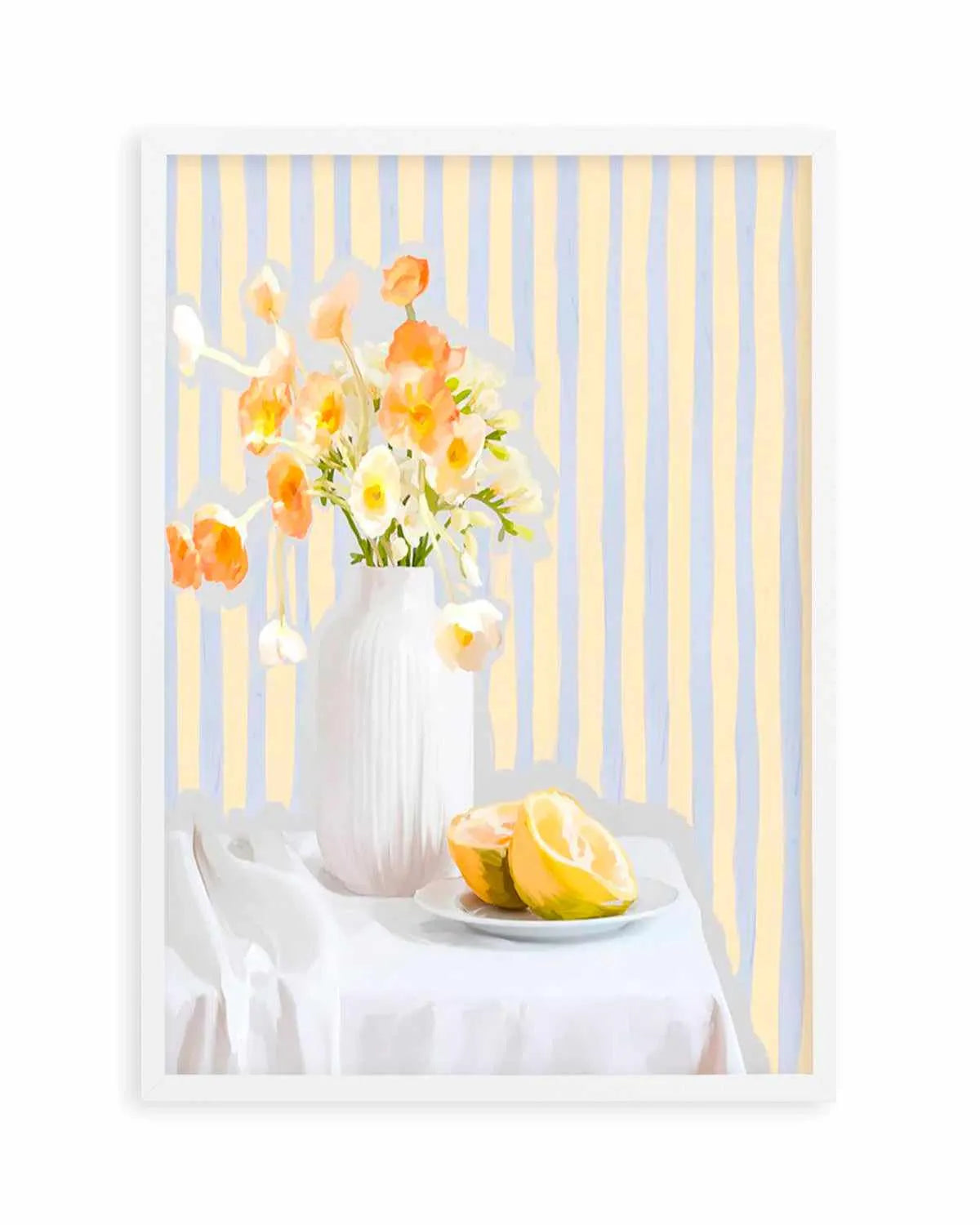 Poppies Art Print from Olive et Oriel where you can shop wallpaper and artworks online