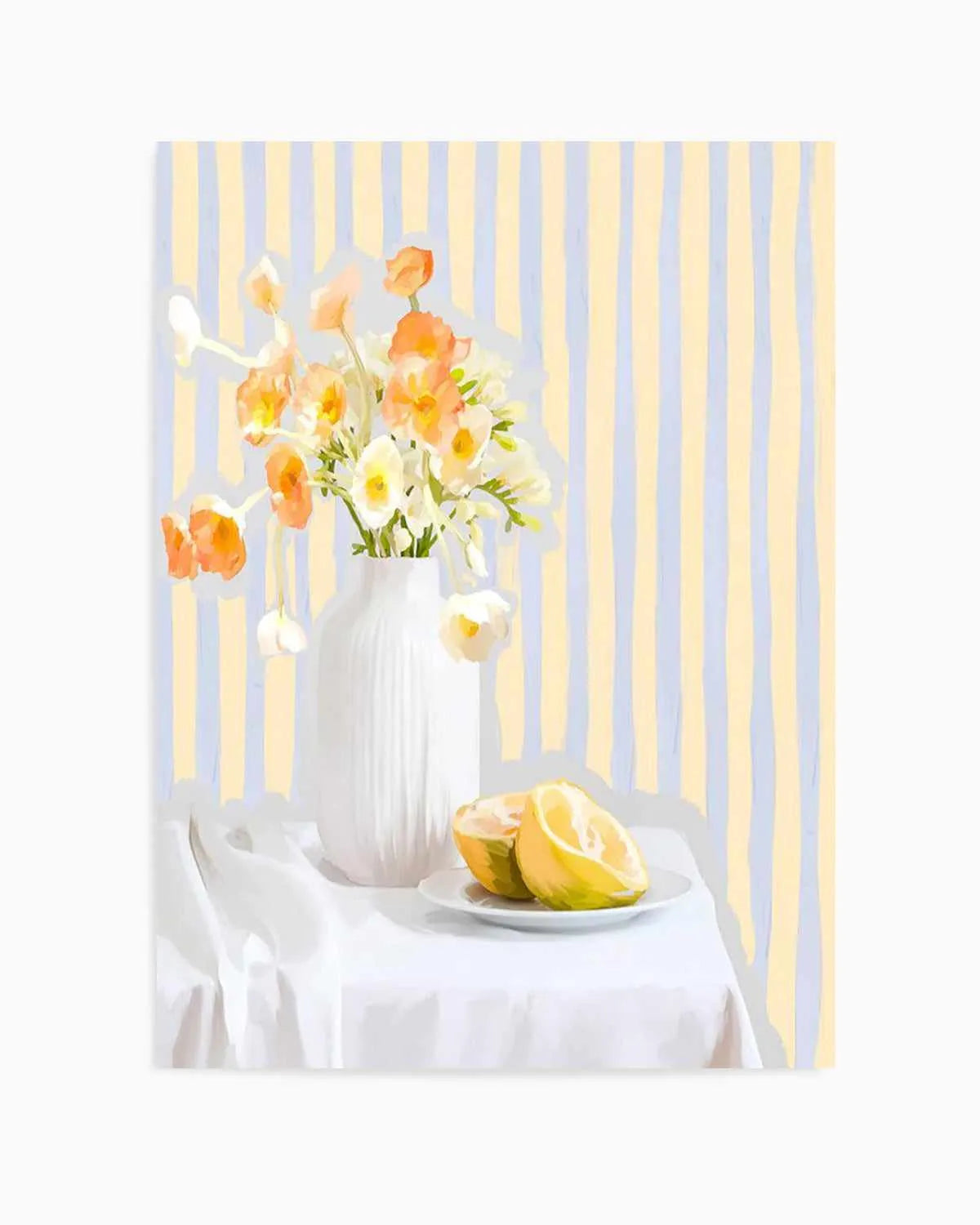 Poppies Art Print from Olive et Oriel where you can shop wallpaper and artworks online