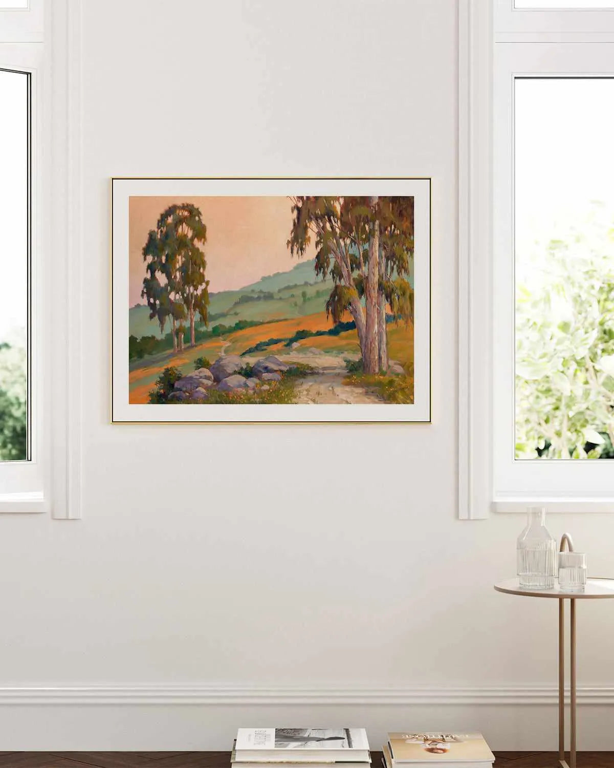 Poppy Hill Path by Ed Penniman Art Print from Olive et Oriel where you can shop wallpaper and artworks online