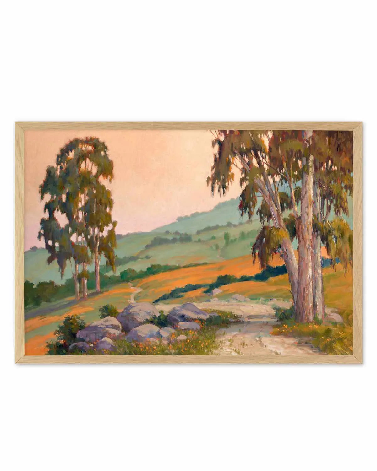 Poppy Hill Path by Ed Penniman Art Print from Olive et Oriel where you can shop wallpaper and artworks online