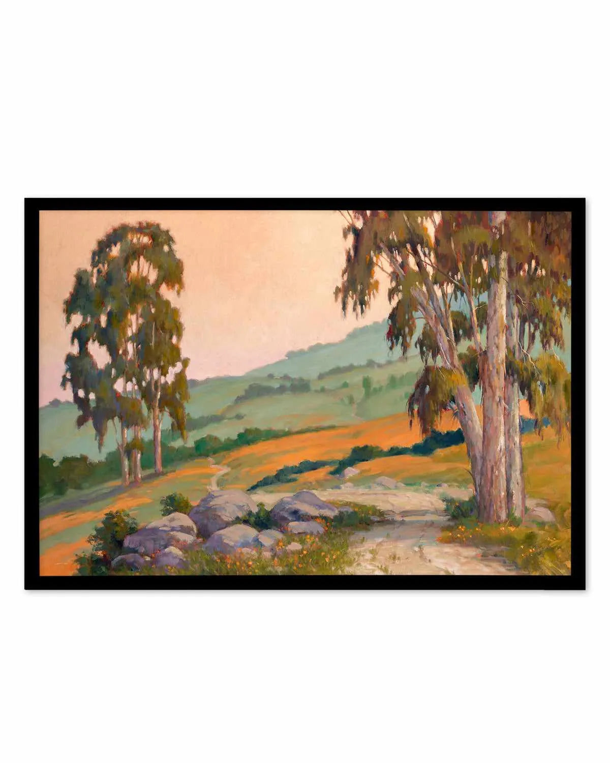 Poppy Hill Path by Ed Penniman Art Print from Olive et Oriel where you can shop wallpaper and artworks online