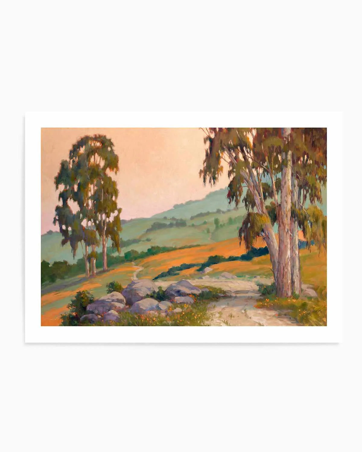 Poppy Hill Path by Ed Penniman Art Print from Olive et Oriel where you can shop wallpaper and artworks online