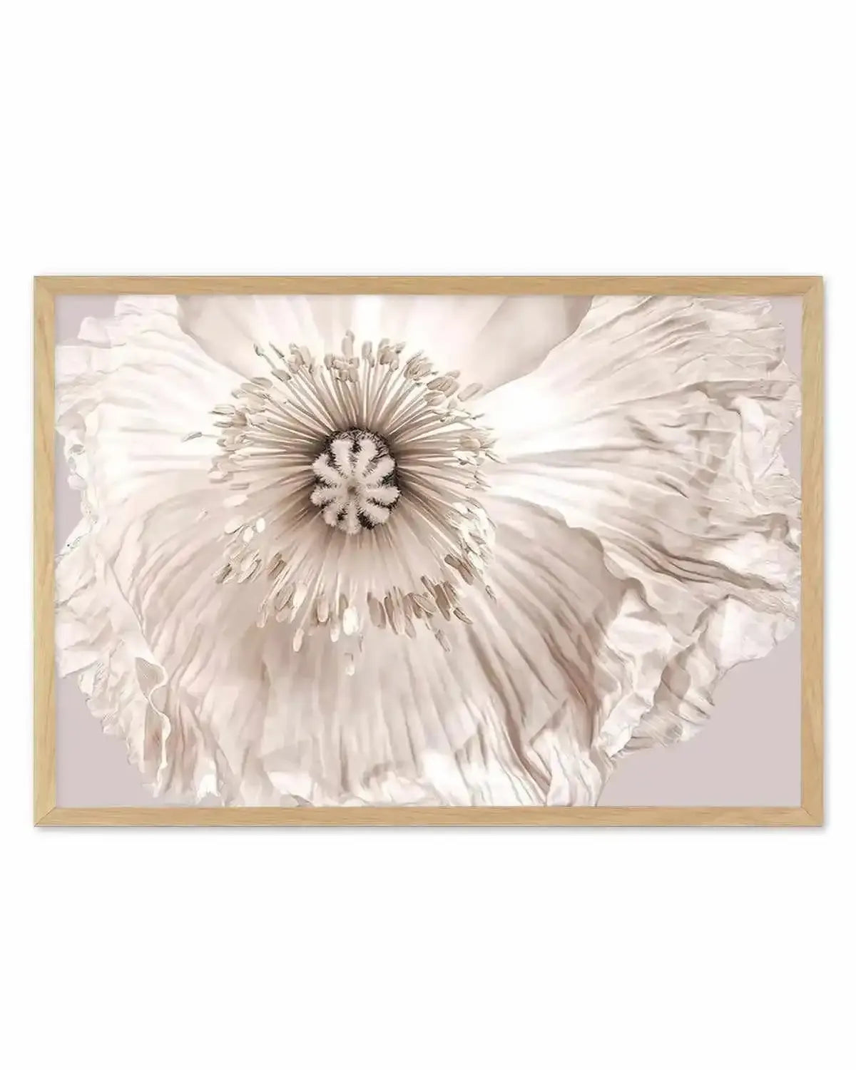 Poppy Lumiere Art Print from Olive et Oriel where you can shop wallpaper and artworks online