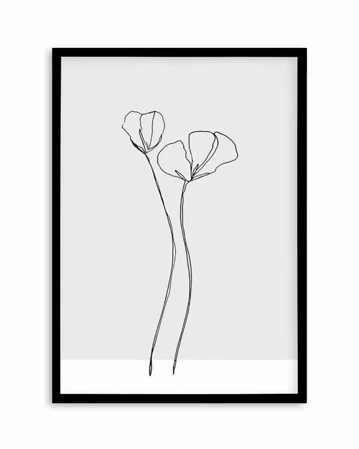 Poppy | Illustration Art Print from Olive et Oriel where you can shop wallpaper and artworks online