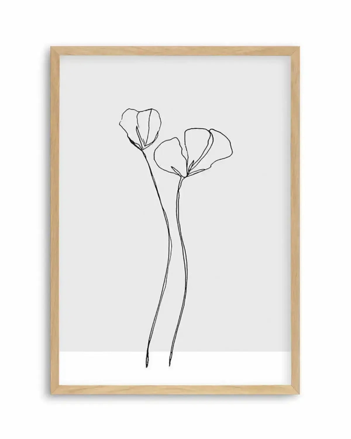 Poppy | Illustration Art Print from Olive et Oriel where you can shop wallpaper and artworks online