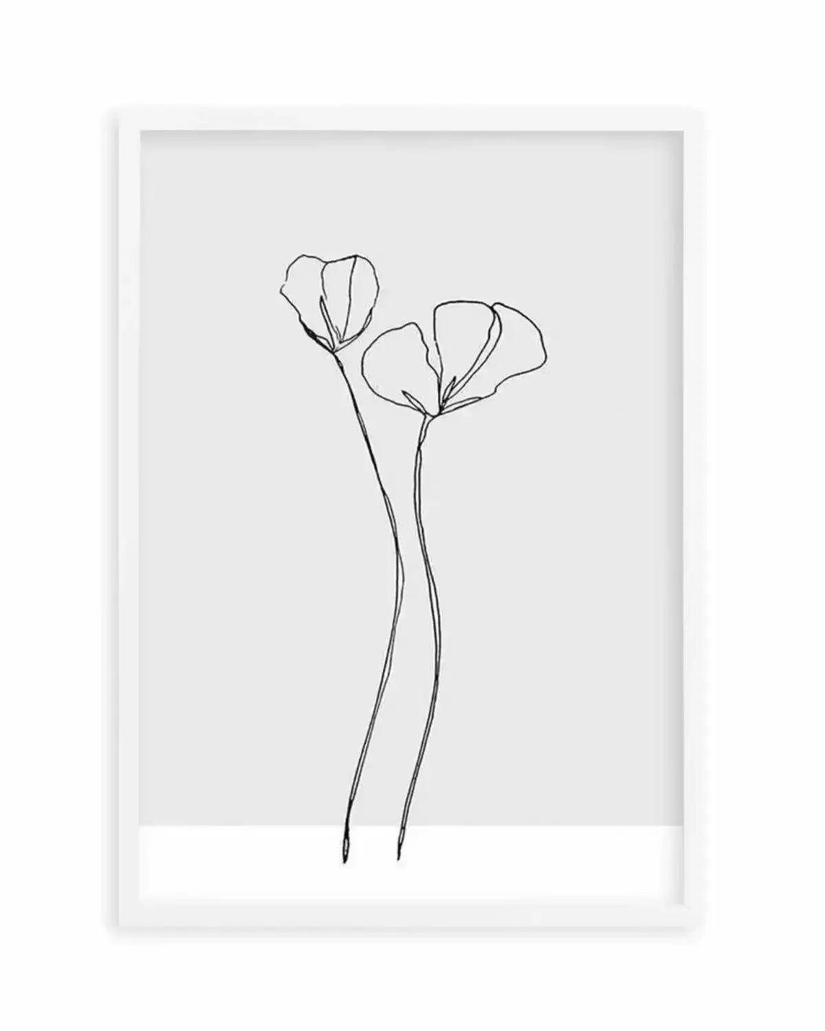 Poppy | Illustration Art Print from Olive et Oriel where you can shop wallpaper and artworks online