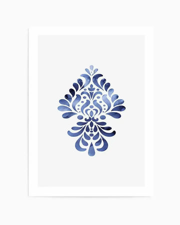 Porcelain Classic I Art Print from Olive et Oriel where you can shop wallpaper and artworks online