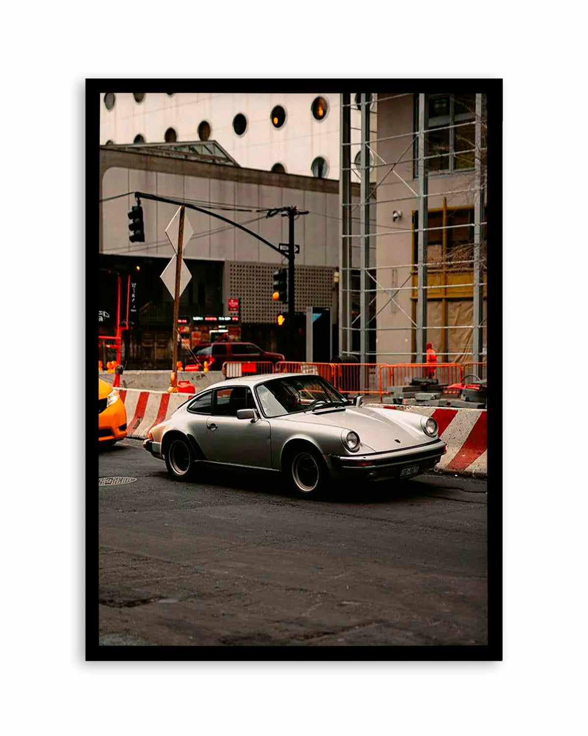 Porsche Cruising by Finn Skagn Art Print