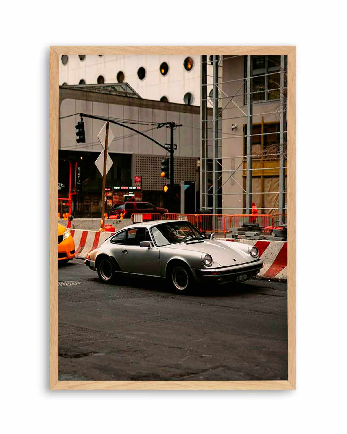 Porsche Cruising by Finn Skagn Art Print