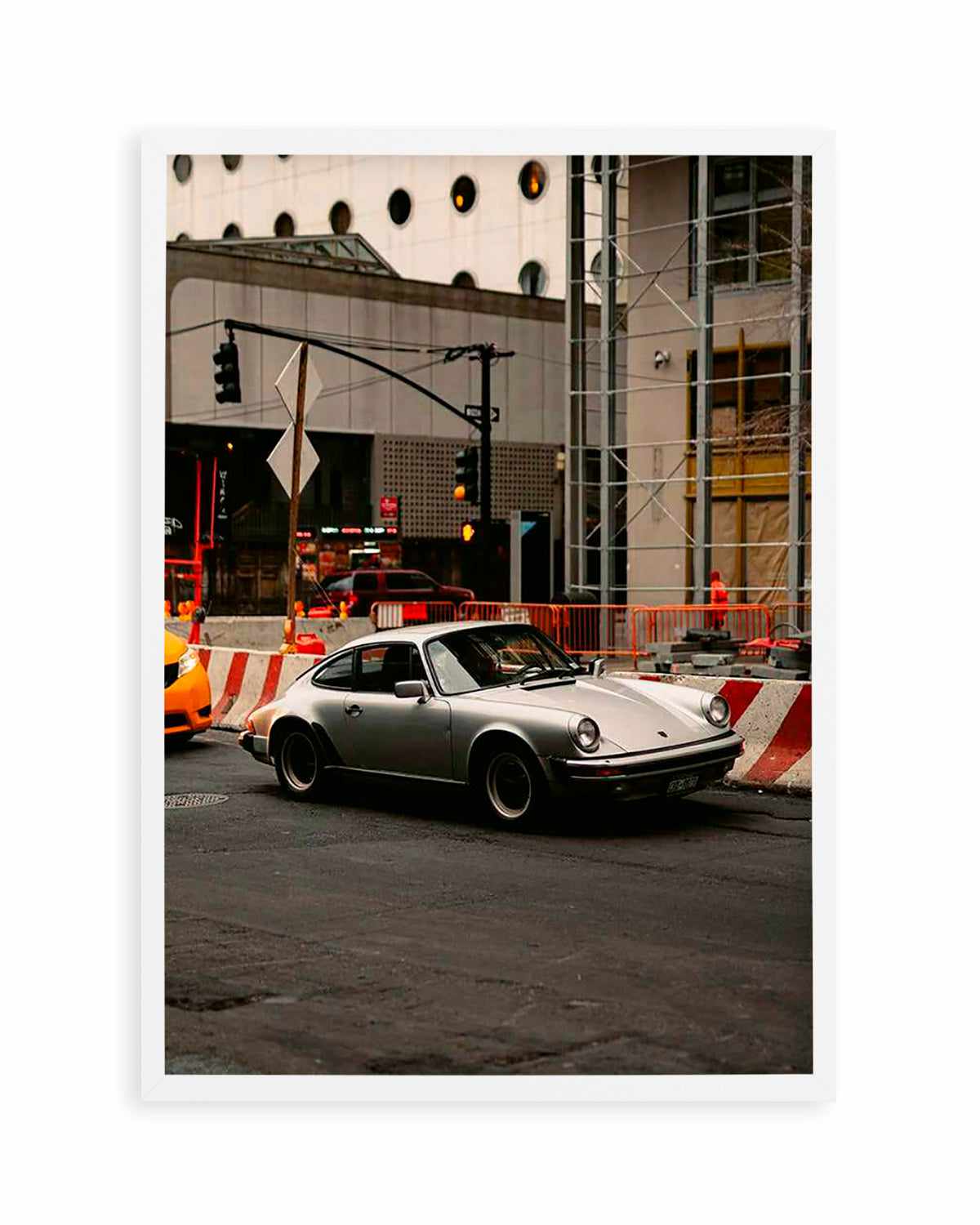 Porsche Cruising by Finn Skagn Art Print