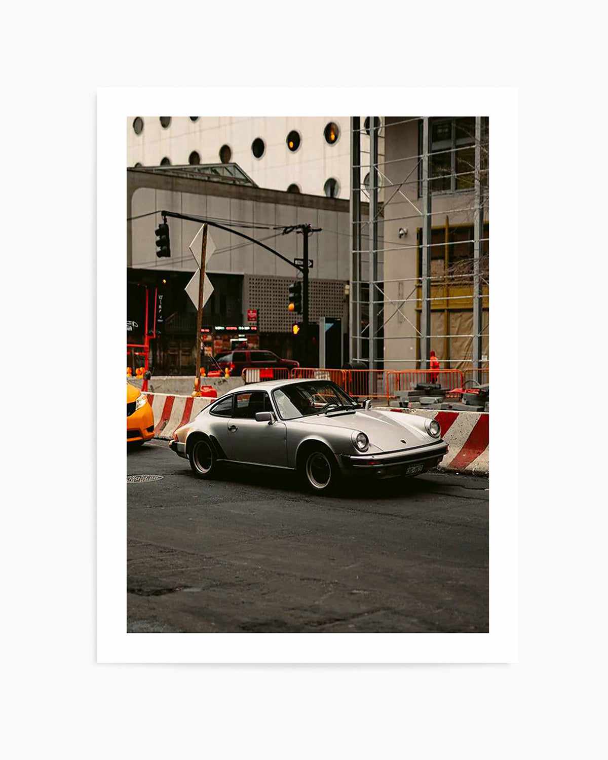 Porsche Cruising by Finn Skagn Art Print