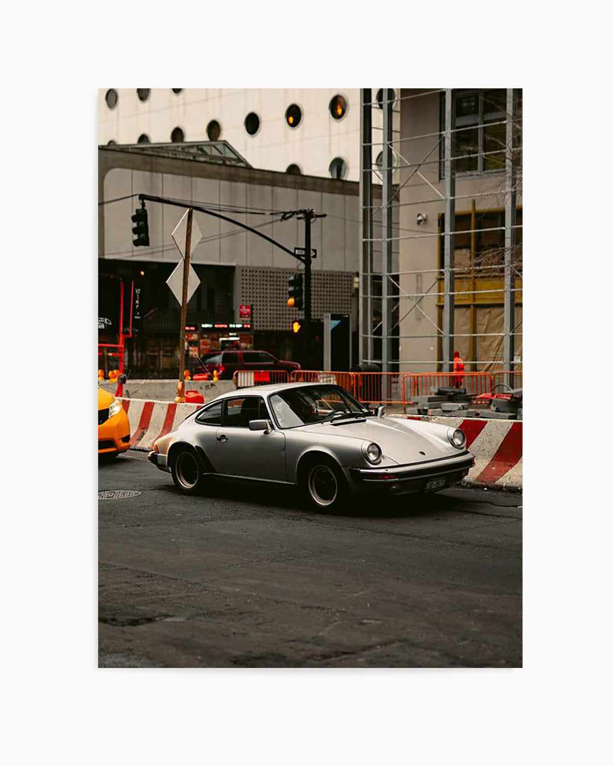 Porsche Cruising by Finn Skagn Art Print