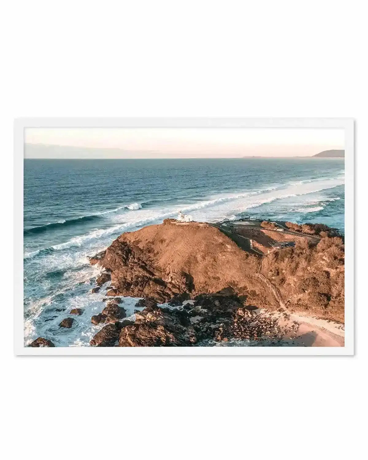 Port Macquarie Lighthouse | Aerial Photo Wall Art Print from Olive et Oriel where you can shop wallpaper and artworks online
