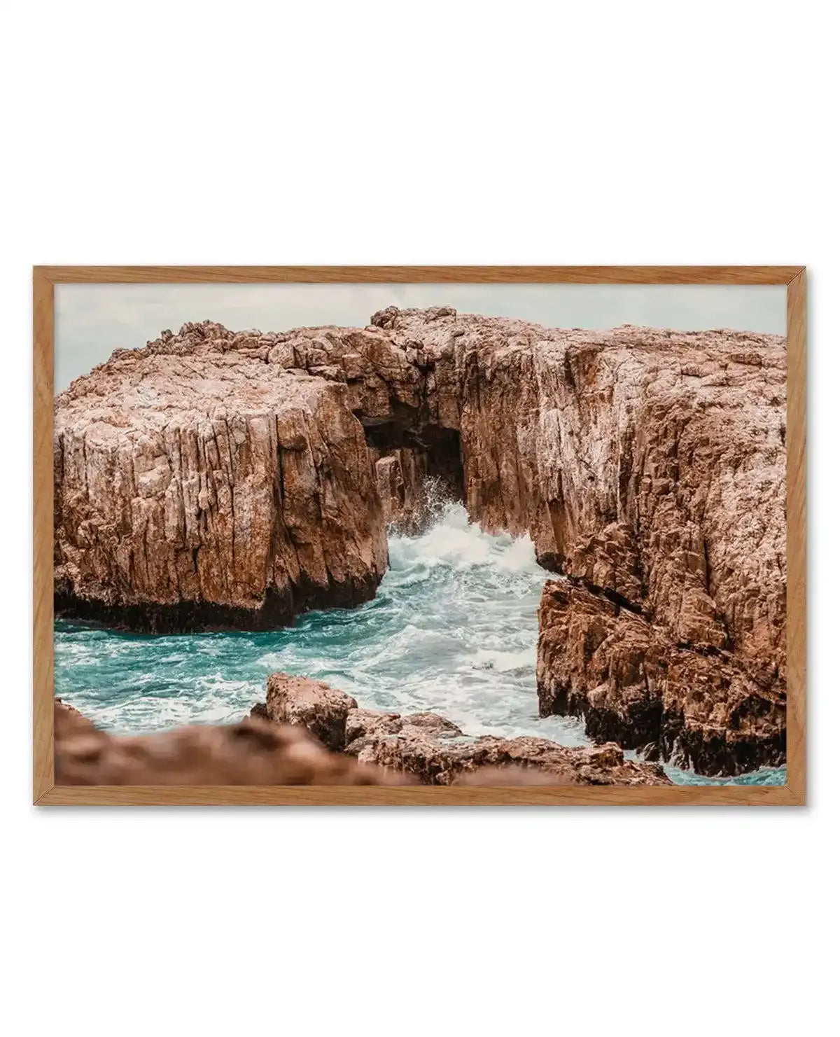 Port Macquarie | Seaview Art Print-PRINT-Olive et Oriel-Olive et Oriel-50x70 cm | 19.6" x 27.5"-Walnut-With White Border-Buy-Australian-Art-Prints-Online-with-Olive-et-Oriel-Your-Artwork-Specialists-Austrailia-Decorate-With-Coastal-Photo-Wall-Art-Prints-From-Our-Beach-House-Artwork-Collection-Fine-Poster-and-Framed-Artwork