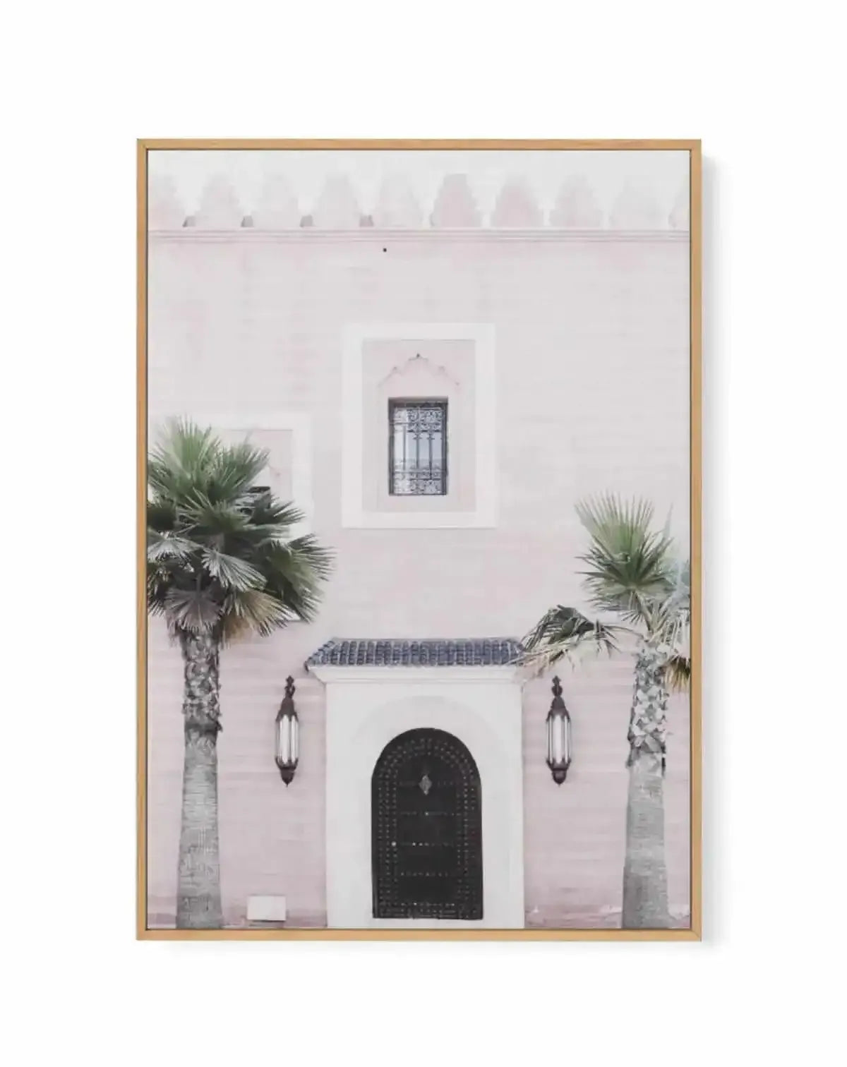 Porte du Maroc | PT | Framed Canvas Art Print from Olive et Oriel where you can shop wallpaper and artworks online