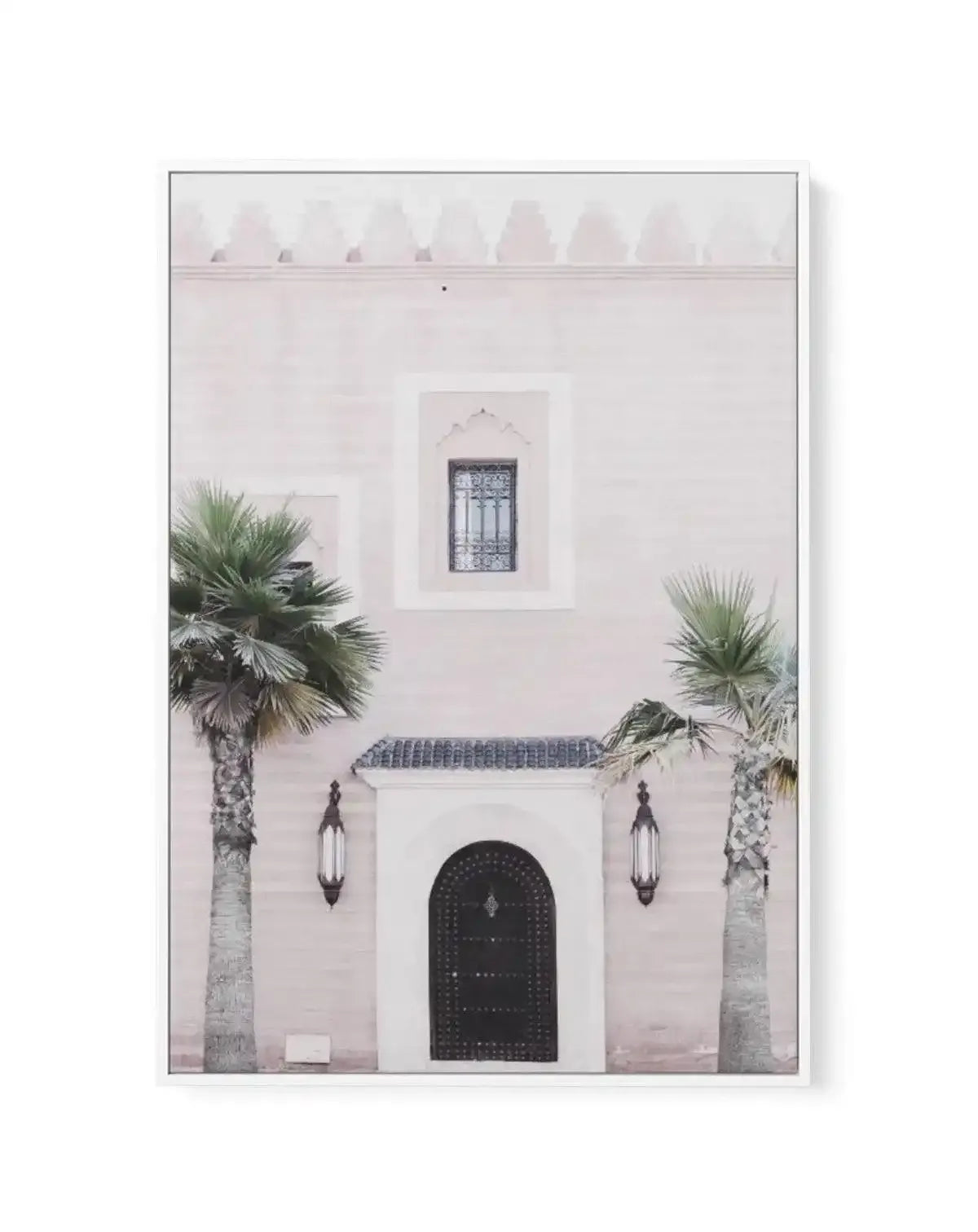 Porte du Maroc | PT | Framed Canvas-Shop Australian Art Prints Online with Olive et Oriel - Our collection of Moroccan art prints offer unique wall art including moroccan arches and pink morocco doors of marrakech - this collection will add soft feminine colour to your walls and some may say bohemian style. These traditional morocco landscape photography includes desert scenes of palm trees and camel art prints - there is art on canvas and extra large wall art with fast, free shipping across Aus