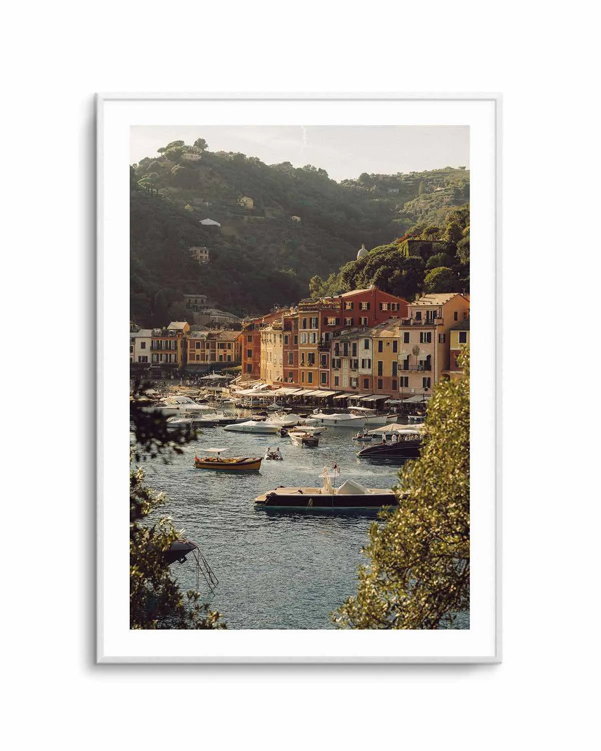Portofino 1970 Art Print from Olive et Oriel where you can shop wallpaper and artworks online