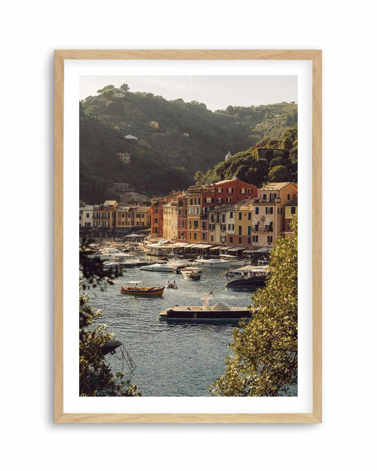 Portofino 1970 Art Print from Olive et Oriel where you can shop wallpaper and artworks online