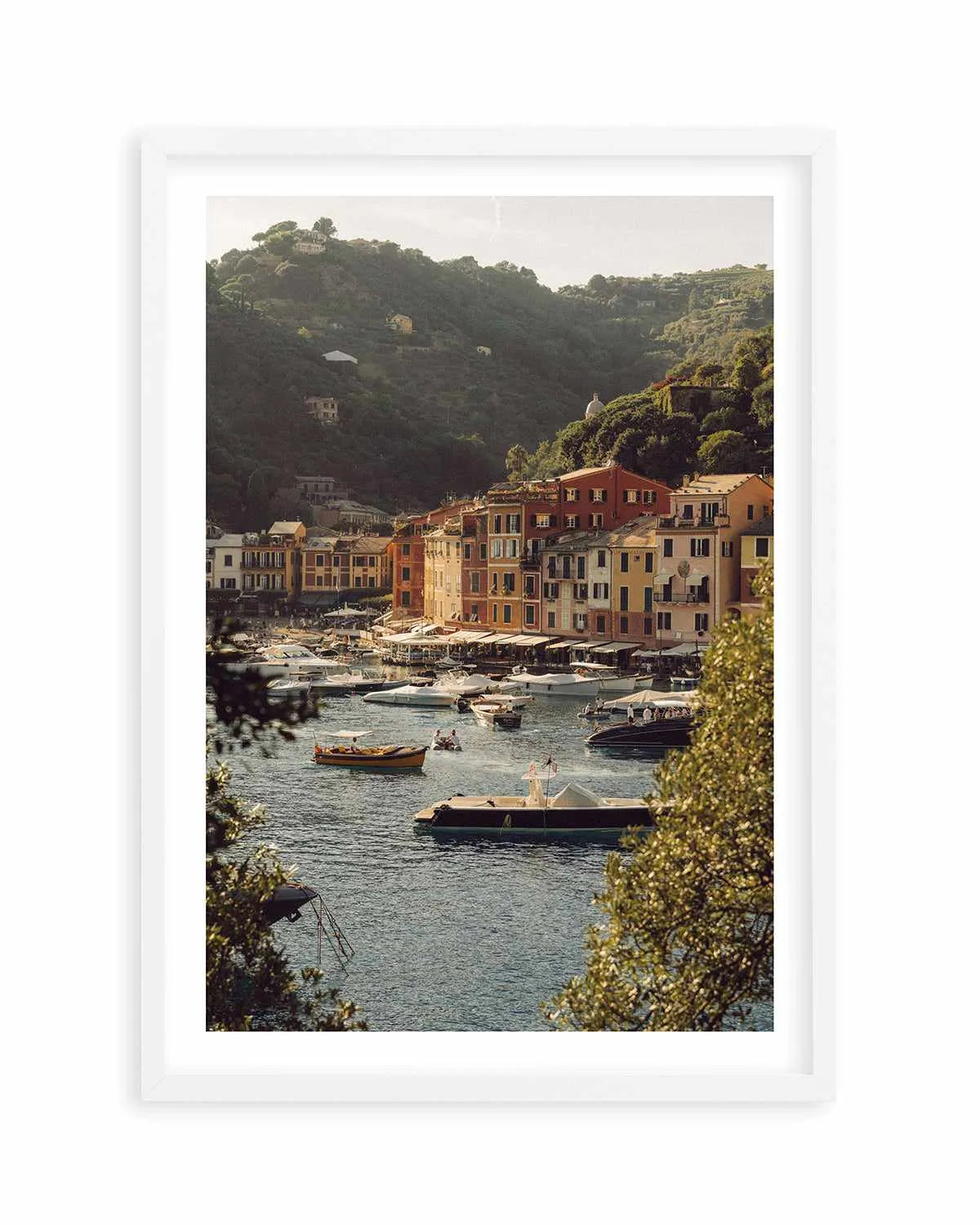 Portofino 1970 Art Print from Olive et Oriel where you can shop wallpaper and artworks online