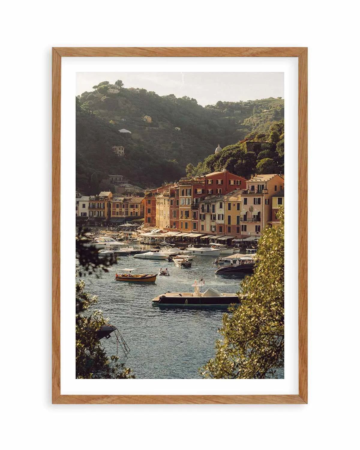 Portofino 1970 Art Print from Olive et Oriel where you can shop wallpaper and artworks online