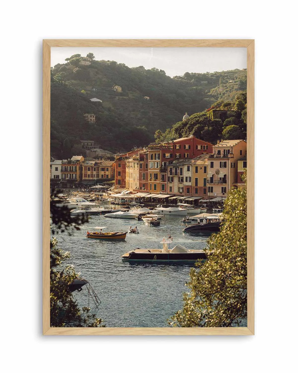 Portofino 1970 Art Print from Olive et Oriel where you can shop wallpaper and artworks online