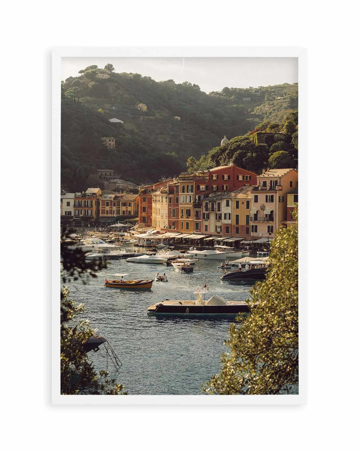 Portofino 1970 Art Print from Olive et Oriel where you can shop wallpaper and artworks online