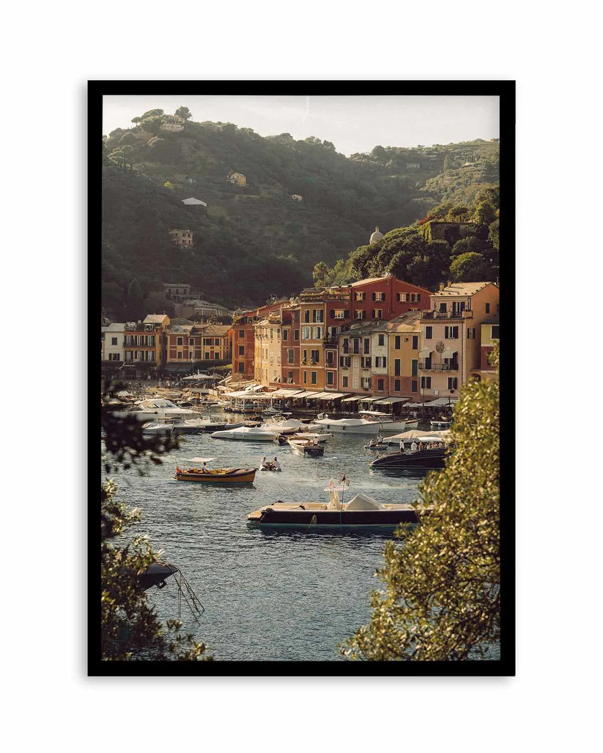 Portofino 1970 Art Print from Olive et Oriel where you can shop wallpaper and artworks online