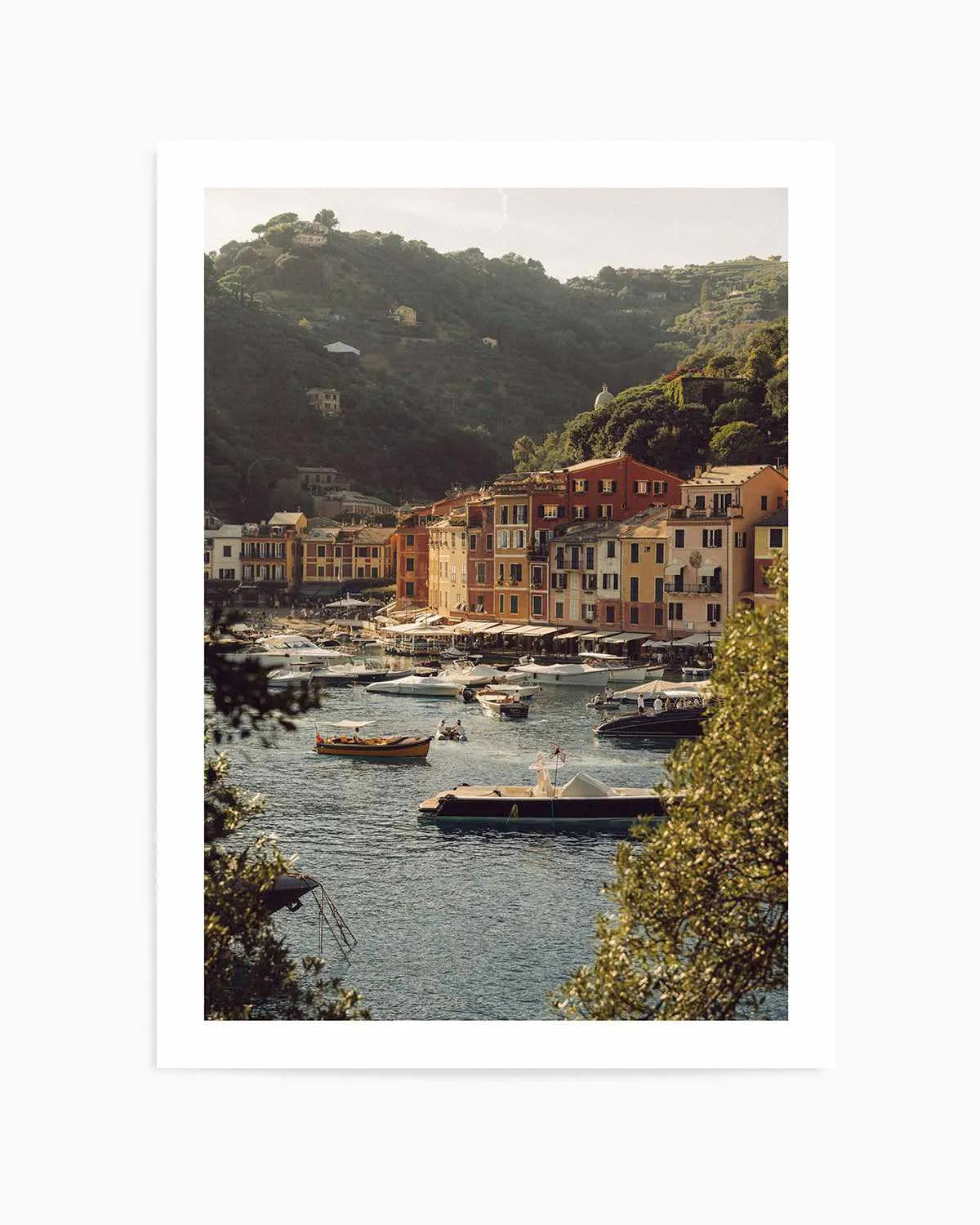 Portofino 1970 Art Print from Olive et Oriel where you can shop wallpaper and artworks online