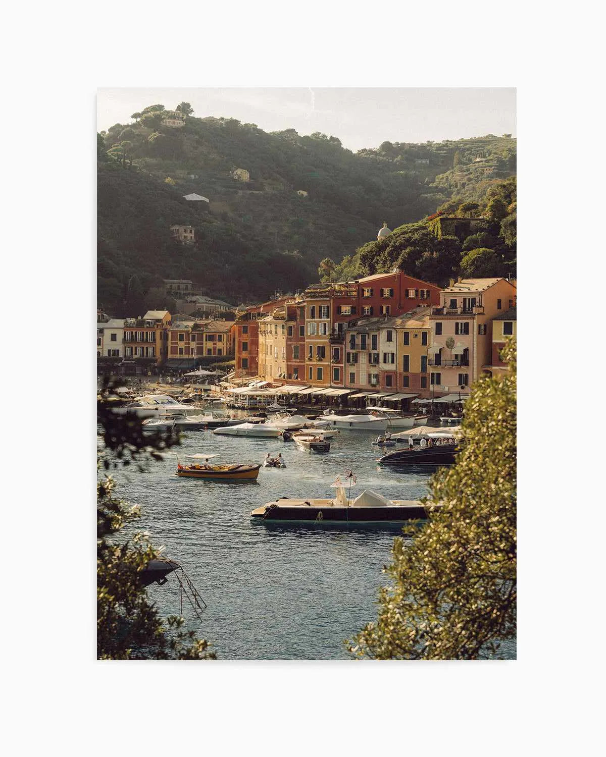 Portofino 1970 Art Print from Olive et Oriel where you can shop wallpaper and artworks online