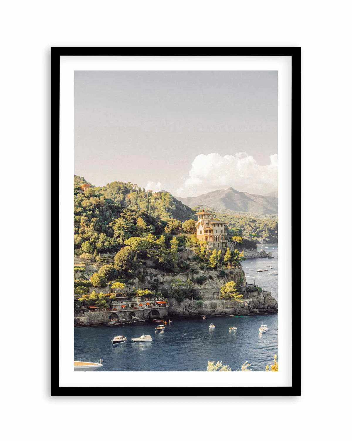 Portofino 1971 Art Print from Olive et Oriel where you can shop wallpaper and artworks online