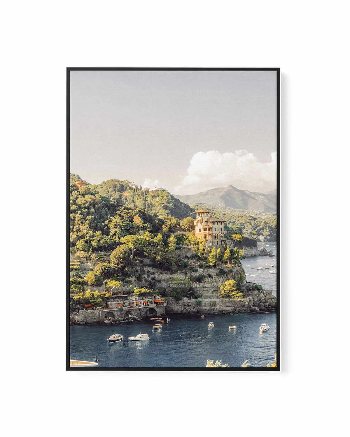 Portofino 1971 | Framed Canvas Art Print from Olive et Oriel where you can shop wallpaper and artworks online