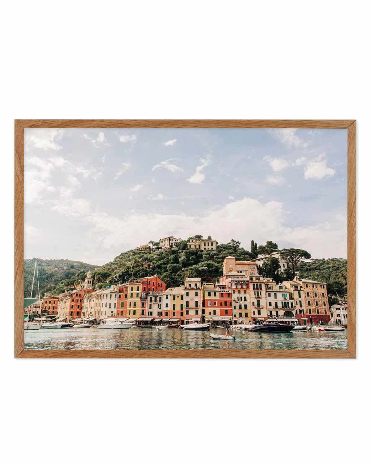 Portofino Coast Italy by Jovani Demetrie Art Print