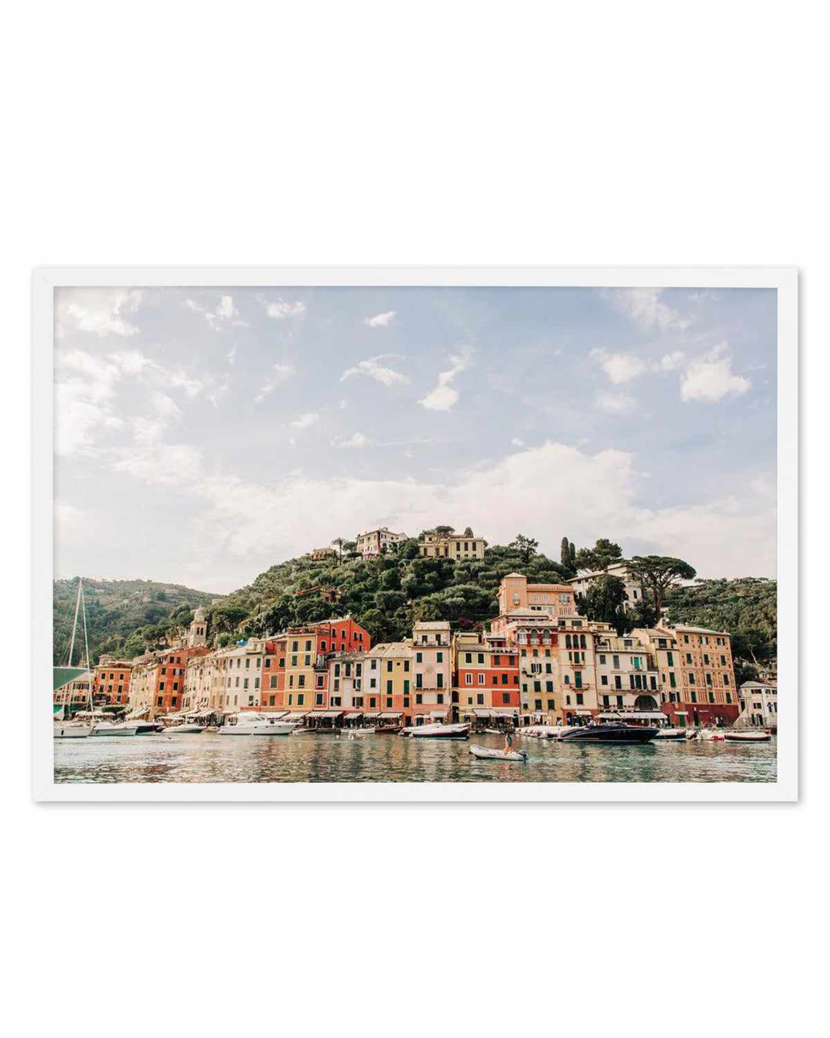 Portofino Coast Italy by Jovani Demetrie Art Print