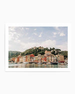 Portofino Coast Italy by Jovani Demetrie Art Print