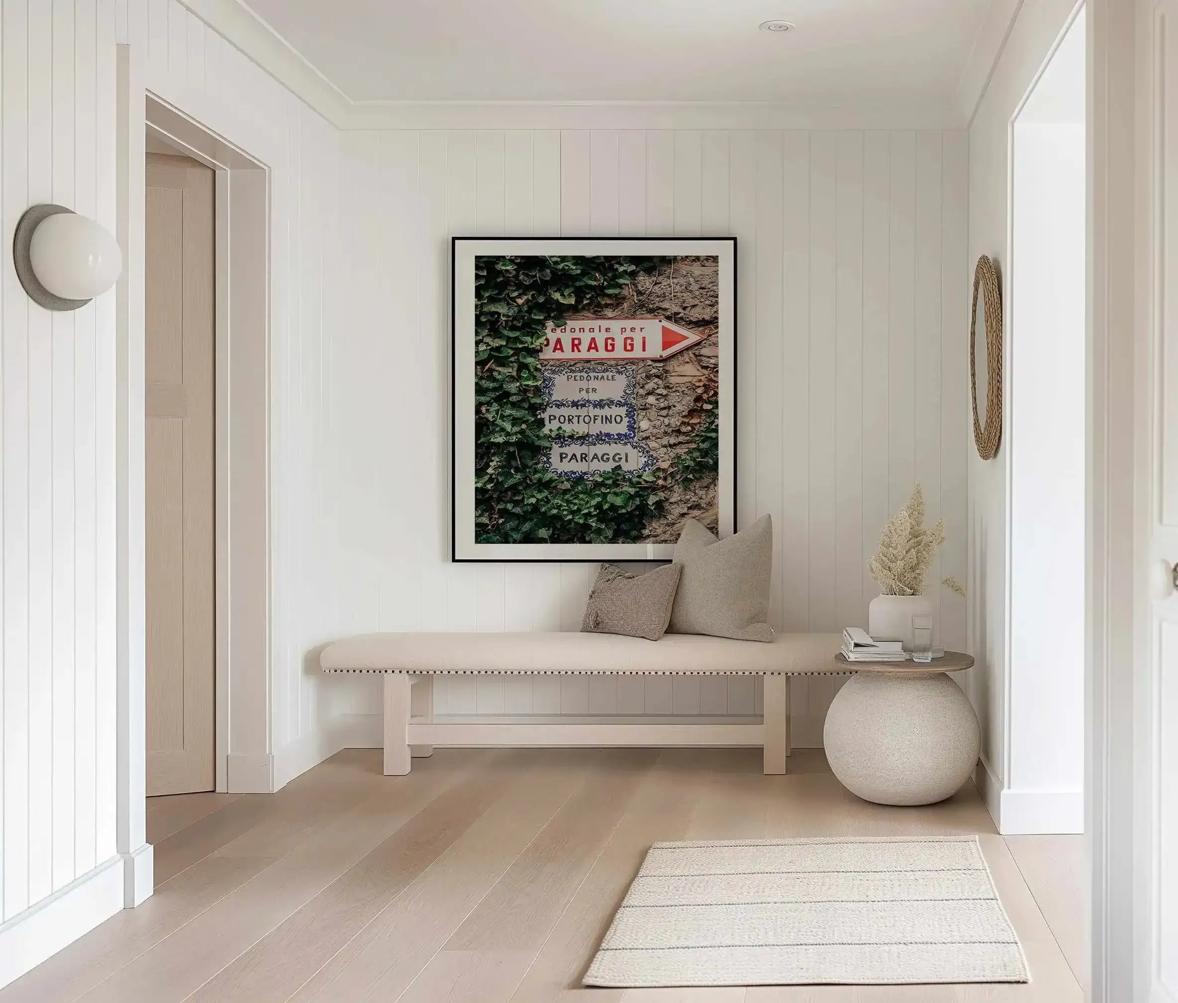 Portofino This Way by Jovani Demetrie Art Print from Olive et Oriel where you can shop wallpaper and artworks online
