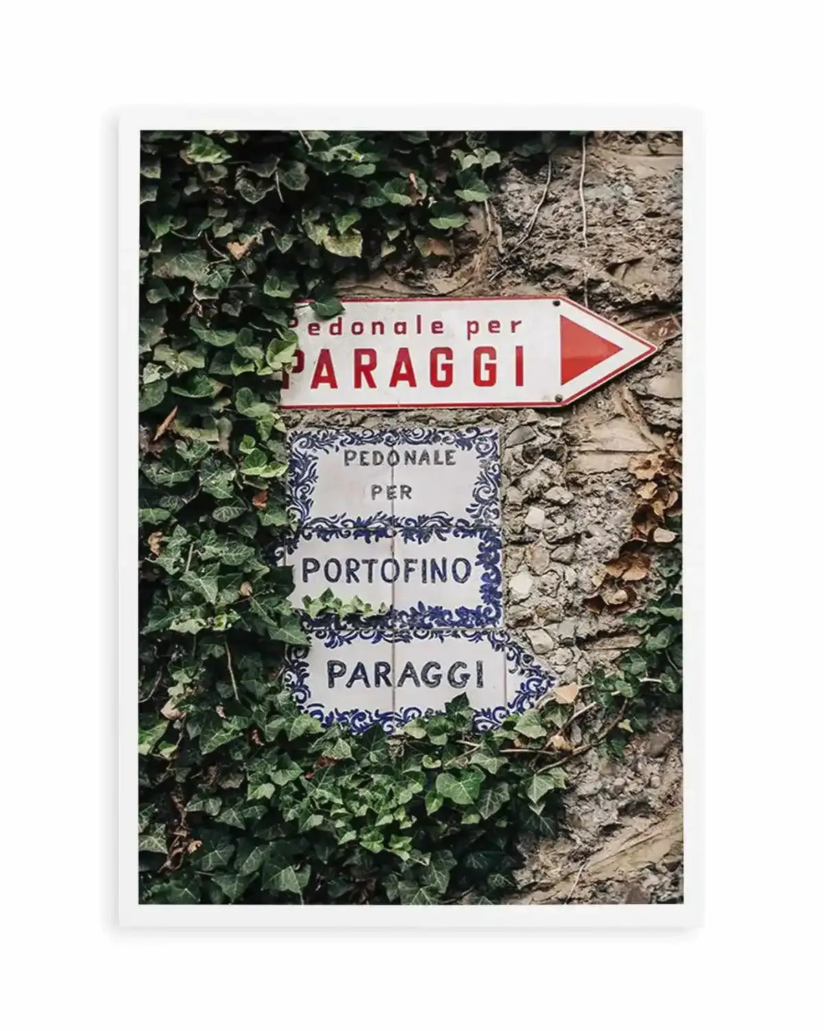 Portofino This Way by Jovani Demetrie Art Print from Olive et Oriel where you can shop wallpaper and artworks online