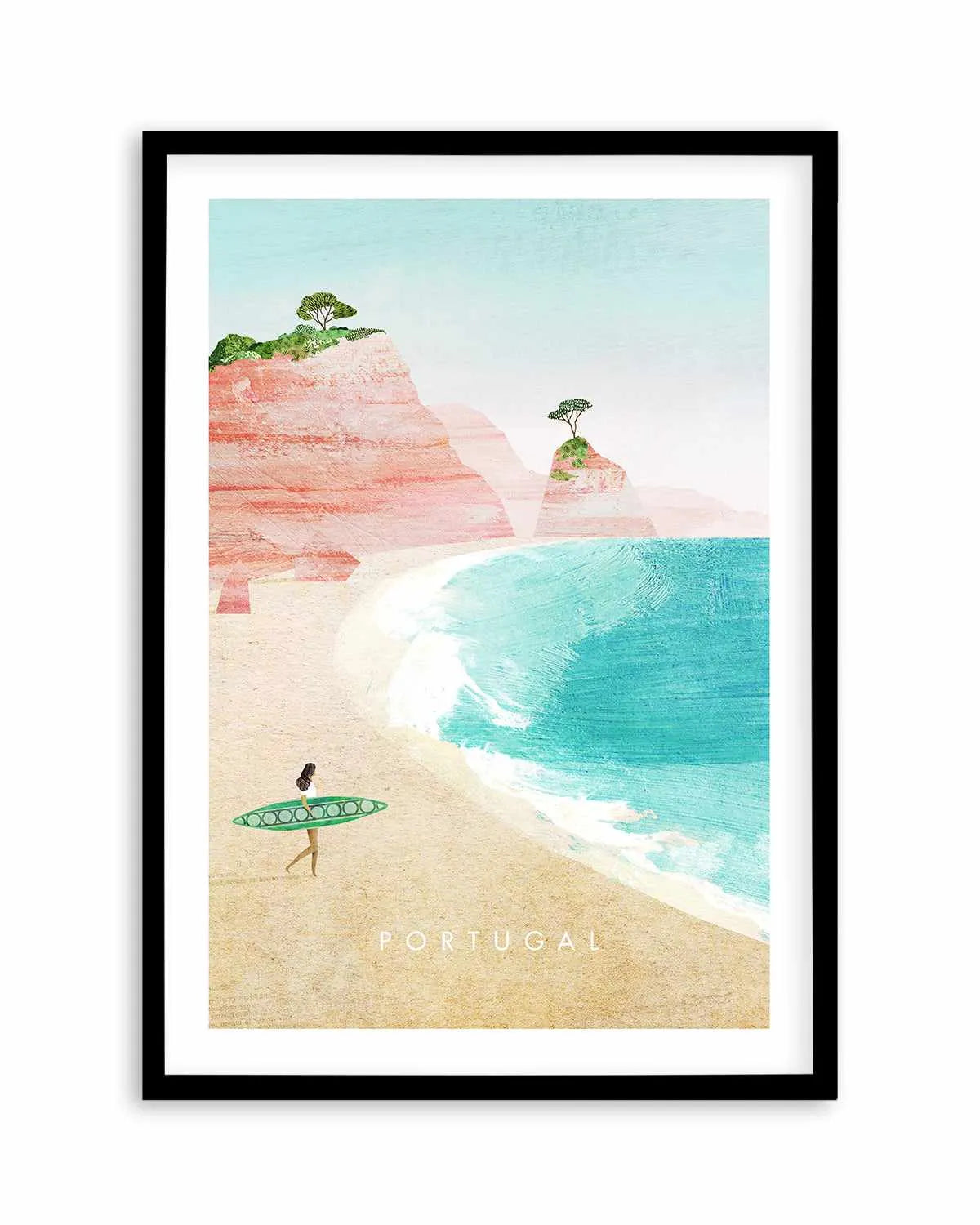 Portugal by Henry Rivers Art Print from Olive et Oriel where you can shop wallpaper and artworks online