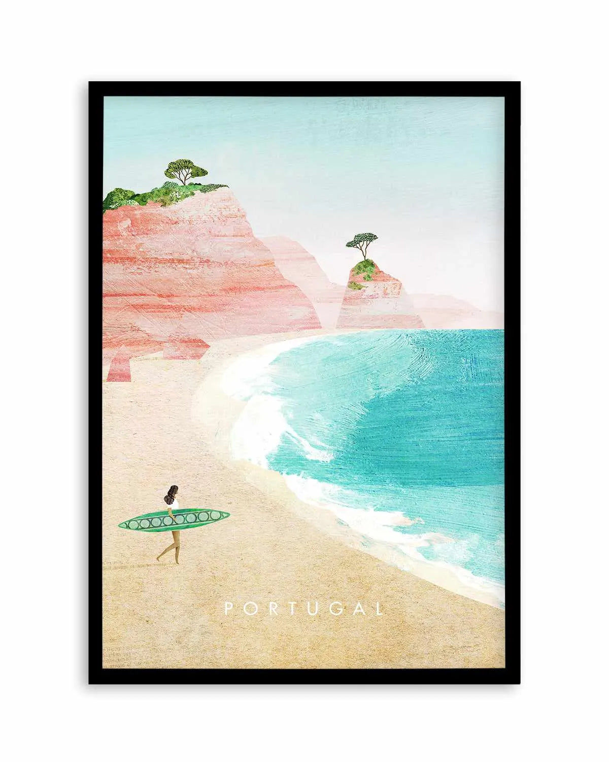 Portugal by Henry Rivers Art Print from Olive et Oriel where you can shop wallpaper and artworks online